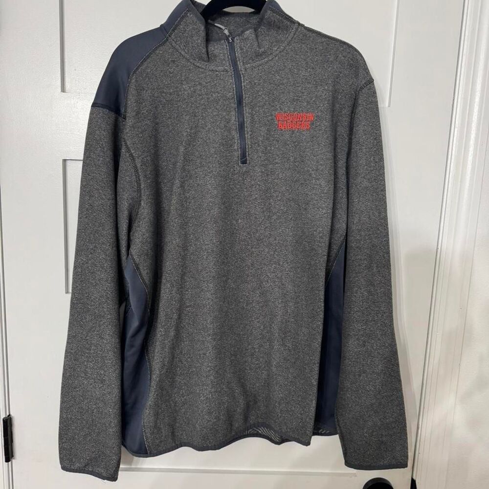 Under-armour Men's Grey and Navy Sweatshirt